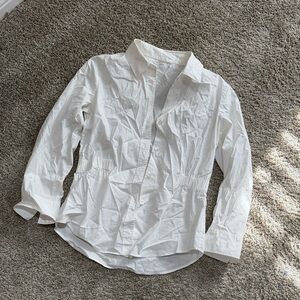 Classic White Women's Blouse